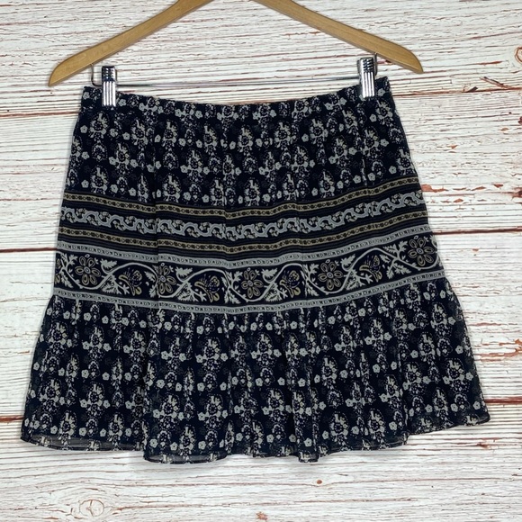 Madewell Artisan Floral Mini Skirt Sz M - Picture 10 of 12